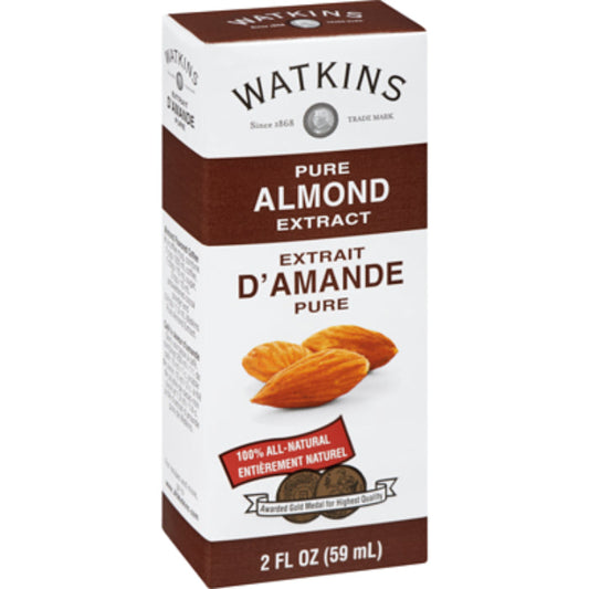 WATKINS EXTRACT PURE ALMOND 2 OZ 