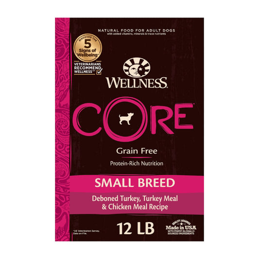 WELLNESS DOG FOOD DRY CORE ORIGINAL 12 LB 