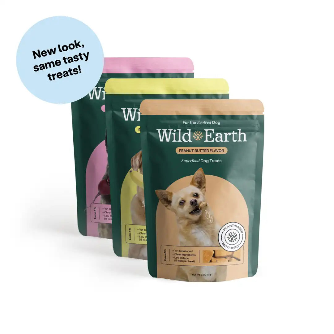 Wild Earth - Superfood Dog Treats with Koji Variety Pack, 3pk