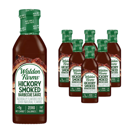 Walden Farms Sauce Bbq Cf Hickory Smkd 12 Fl - Pack Of 6