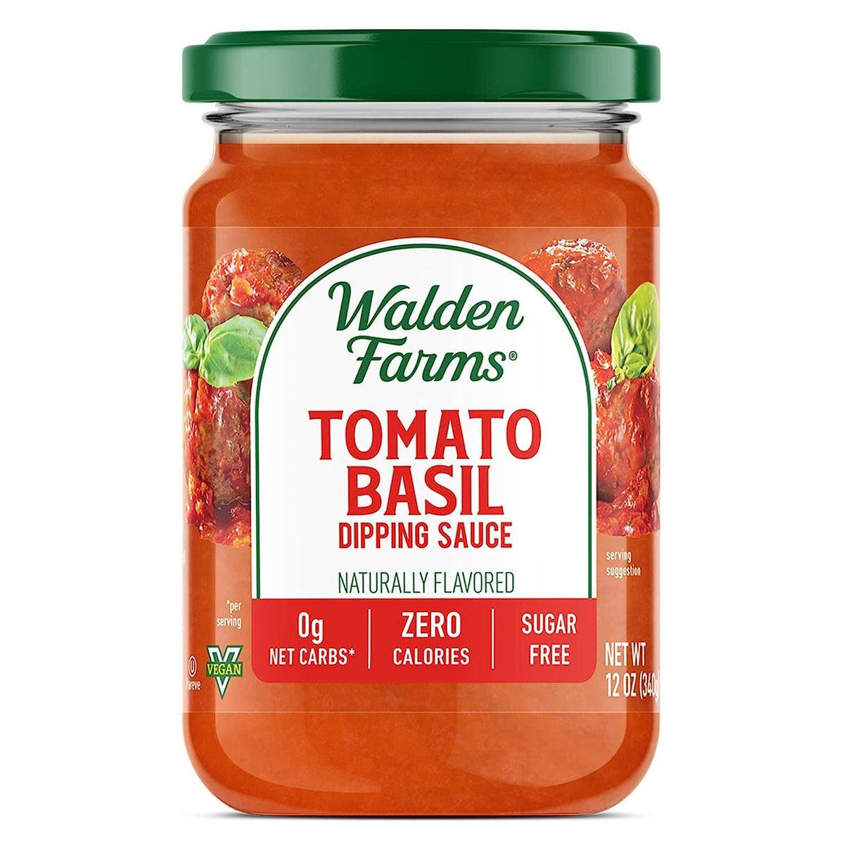 Walden Farms Sauce Pasta Cf Tomato Basil 12 Oz - Pack Of 6