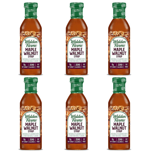 Walden Farms Syrup Maple Walnut Cf 12 Fo - Pack Of 6