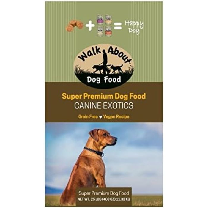 Walk About - Super Premium Vegan Dog Food, 11kg