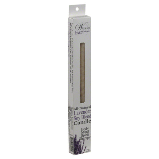 Wally Ear Candle Soy Lavndr 2 Pc - Pack Of 5