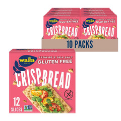 Wasa Crispbread Sesame Gf 6.1 Oz - Pack Of 10