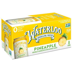 Waterloo Pineapple Sparkling Water - 8pk/12 Fl Oz
 | Pack of 3 - PlantX US