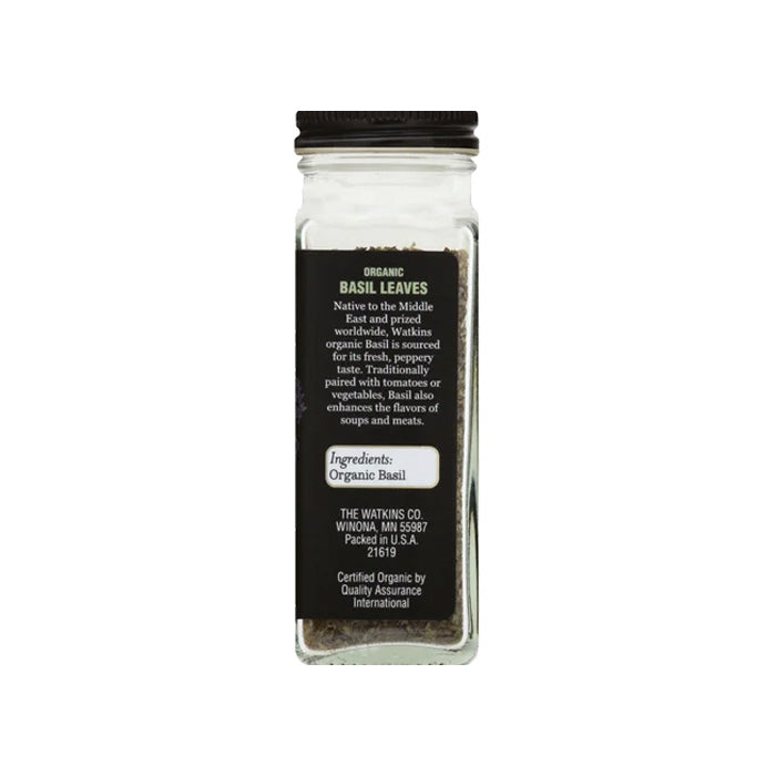 Watkins - Basil Leaf Flakes, 0.71oz - back