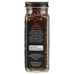 Watkins - Organic Crushed Red Pepper, 1.6oz - back