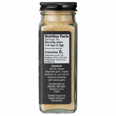 Watkins - Organic Garlic Salt, 4.9oz - back