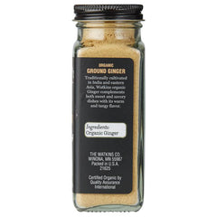 Watkins - Organic Ground Ginger, 2oz - back