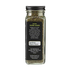 Watkins - Organic Thyme Leaves, 1.09oz - back