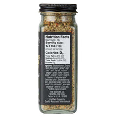 Watkins - Salt-Free All Purpose Seasoning (2.7oz), 2.7oz - back