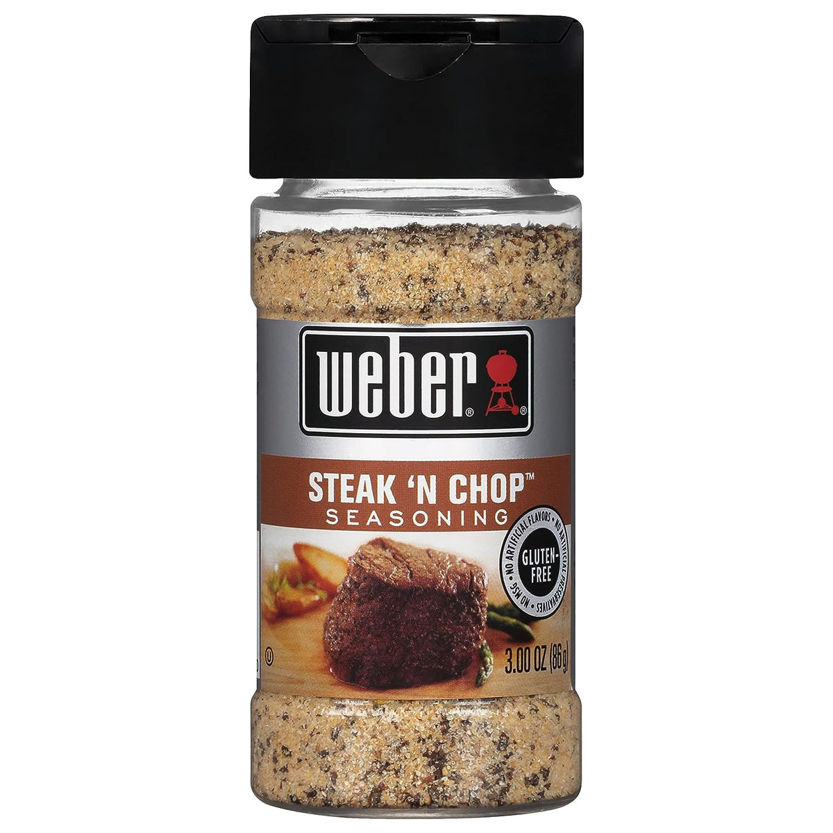 Weber Ssnng Steak N Chop 3 Oz - Pack Of 6