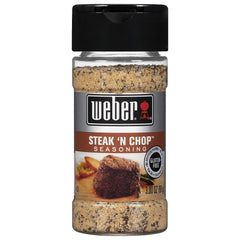 Weber Ssnng Steak N Chop 3 Oz - Pack Of 6