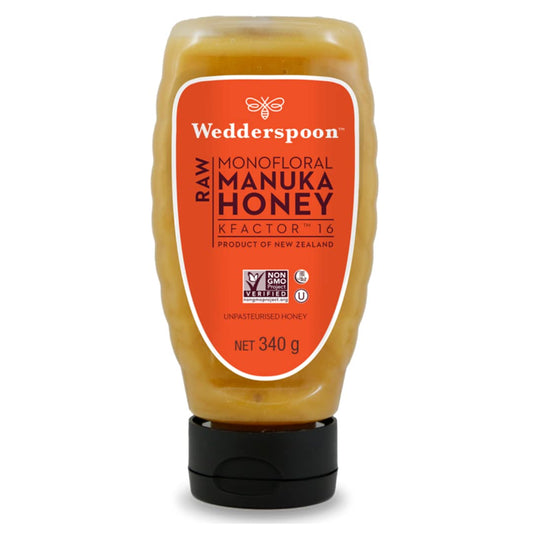 Wedderspoon Honey Manuka Raw Kfactor 12 Oz - Pack Of 6