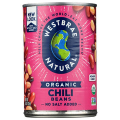 Westbrae - Organic Chili Beans Fat Free, 15 oz