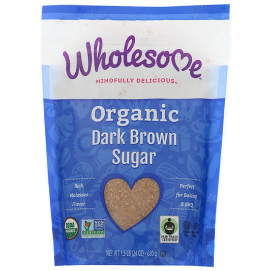 Wholesome Organic Dark Brown Sugar