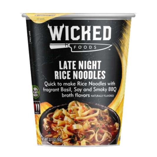 Wicked Foods - Late Night Rice Noodles, 3.17oz - front