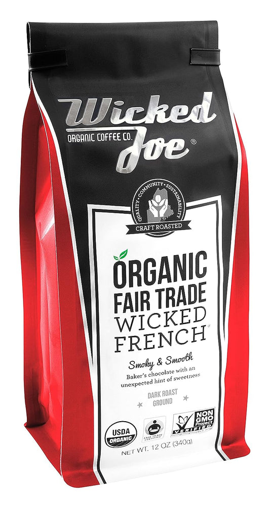 Wicked Joe Coffee Coffee Wicked Frnch Grnd 12 Oz - Pack Of 6