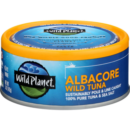 Wild Planet Tuna Albacore Wild 5 Oz - Pack Of 12