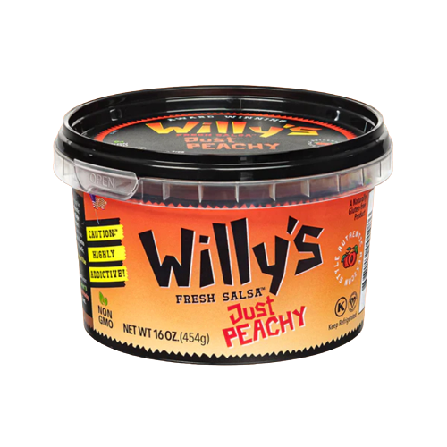 Willys Fresh Salsa - Salsa Peachy, 16oz