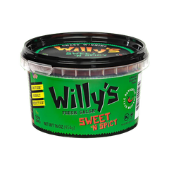 Willys Fresh Salsa - Salsa Sweet And Spicy, 16oz