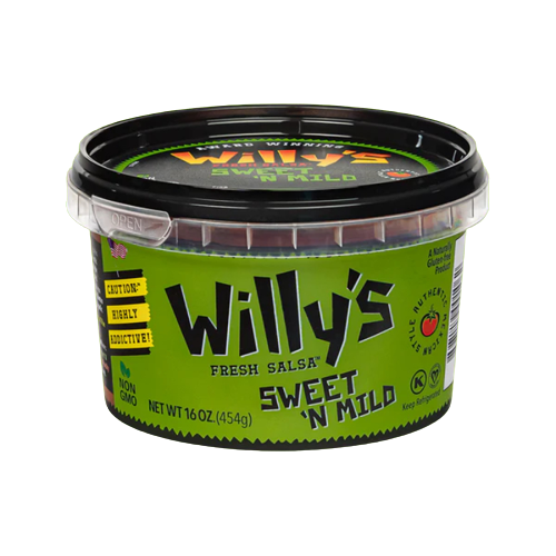 Willys Fresh Salsa - Salsa Sweet N Mild, 16oz