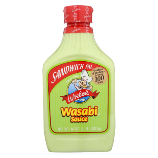 Woeber Sauce Sndwch Pal Wasabi 16 Oz - Pack Of 6