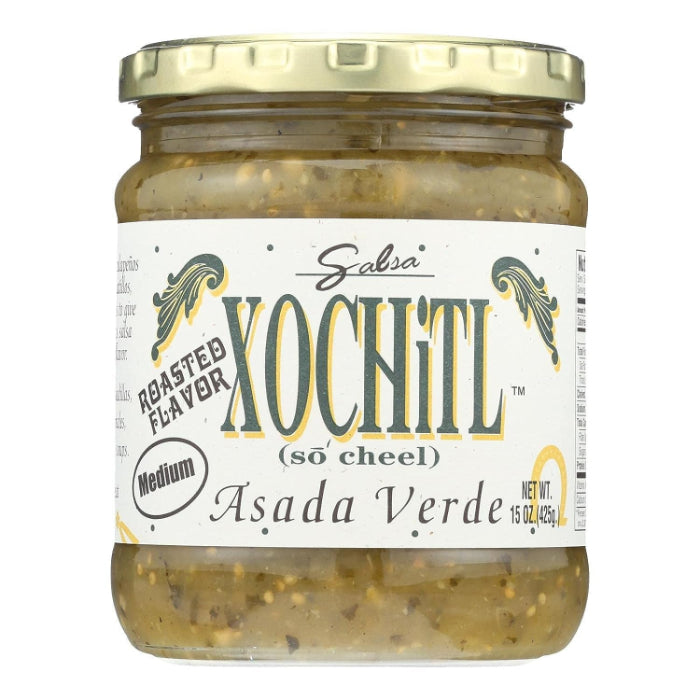 Xochitl Salsa Asada Verde Med 15 Oz - Pack Of 6