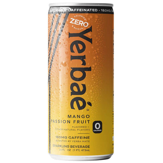 YERBAE - Mango Passionfruit Sparkling Water 16OZ ( Pack of 12)