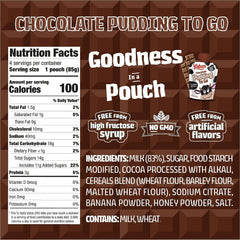 Yabon Pudding Chocolate To Go 12 Oz - Pack Of 6