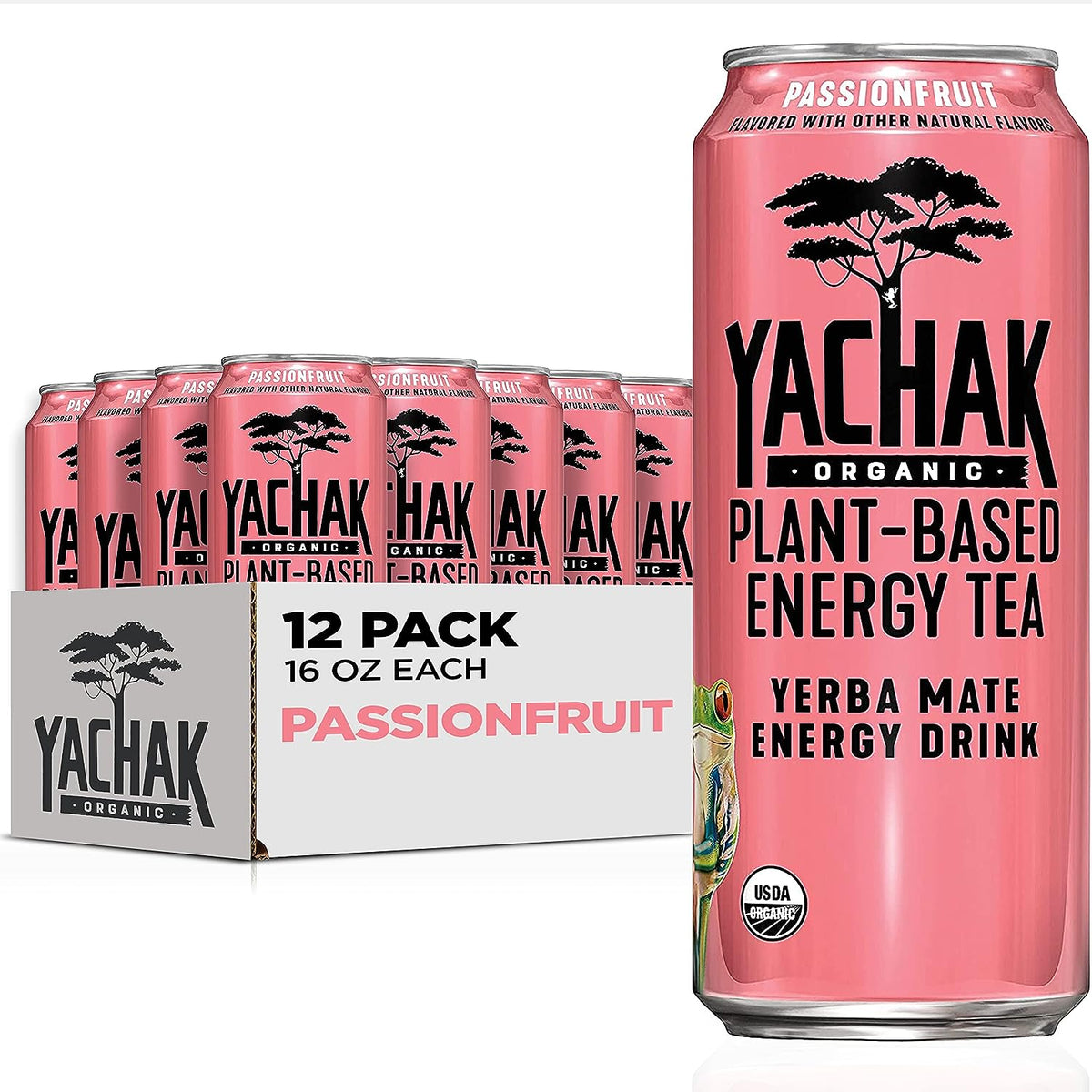 Yachak Organic Tea Guava Pssion Frt Org 16 Fo - Pack Of 12