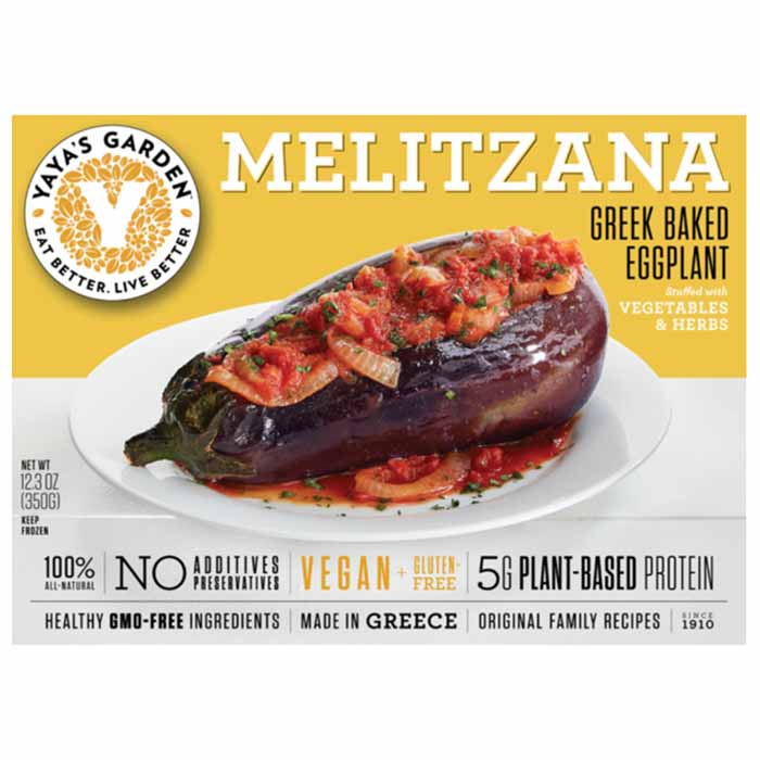 Yayas Garden - Melitzana Greek Baked Eggplant, 12.3oz