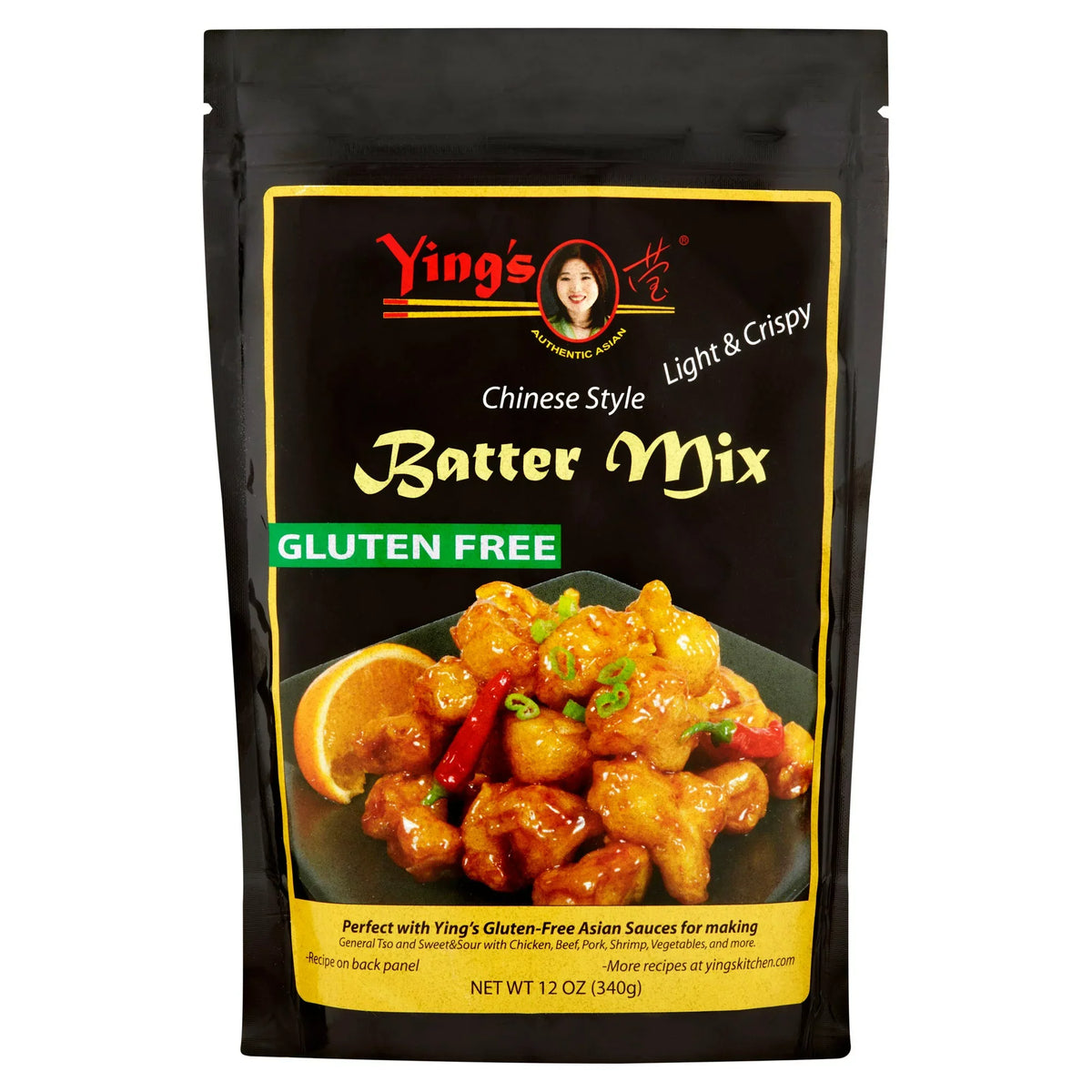 Yings Batter Mix Gf 12 Oz - Pack Of 8