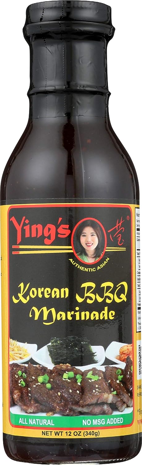 Yings Sauce Mrnad Bbq Korean 12 Oz - Pack Of 6