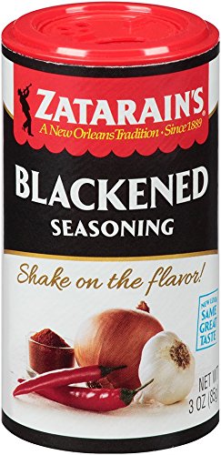 Zatarains Shaker Ssnng Blcknd Fish 3 Oz - Pack Of 12