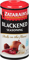 Zatarains Shaker Ssnng Blcknd Fish 3 Oz - Pack Of 12