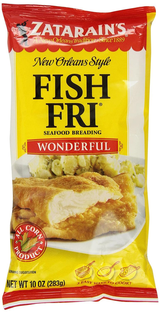 Zatarains Ssnng Fish Fri Crspy Plybg 10 Oz - Pack Of 12