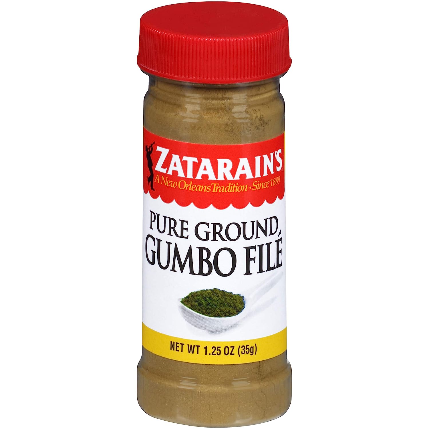 Zatarains Ssnng Gumbo File 1.25 Oz - Pack Of 12