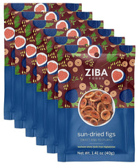 Ziba Foods Figs Sun Dried 1.41 Oz - Pack Of 12