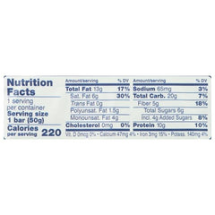 Zing - Coconut Cashew Crisp Vitality Bar, 1.76oz - nutrition facts