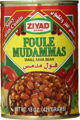 Ziyad Bean Fava Spicy 15 Oz - Pack Of 6