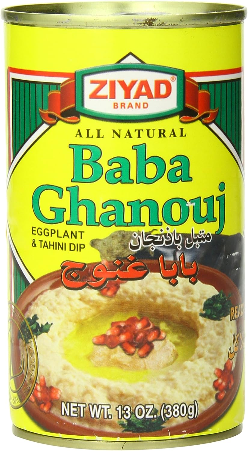 Ziyad Dip Baba Ghanouj Eggplant 13 Oz - Pack Of 6