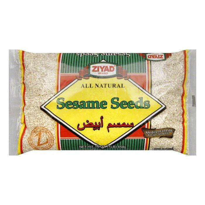 Ziyad Seed Sesame 16 Oz - Pack Of 6