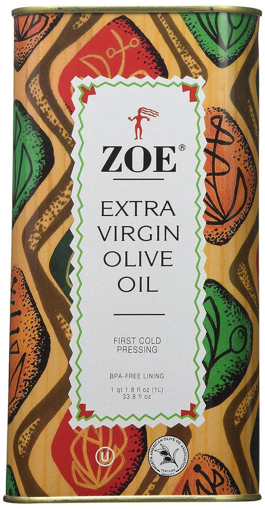 Zoe Diva Select Oil Olive Tin 33.8 Fo - Pack Of 6