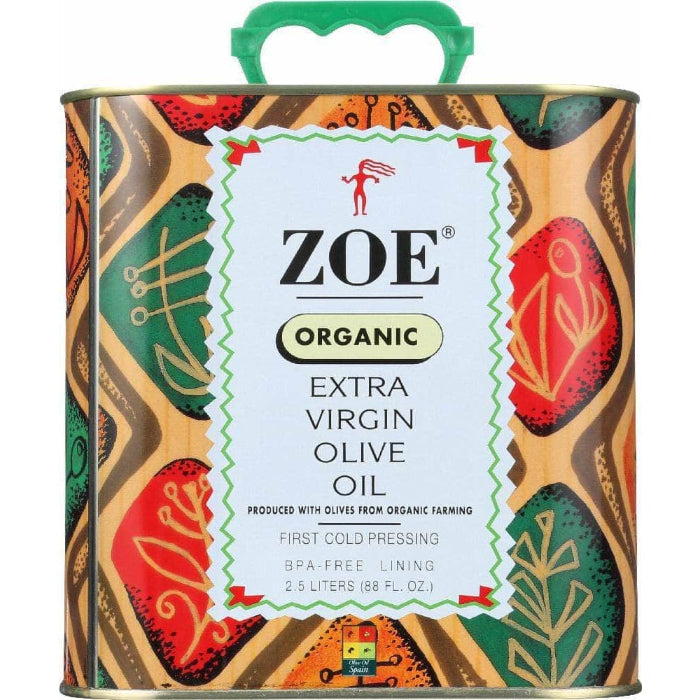 Zoe Diva Select Oil Olive Xvrgn 2.5 Lt - Pack Of 4