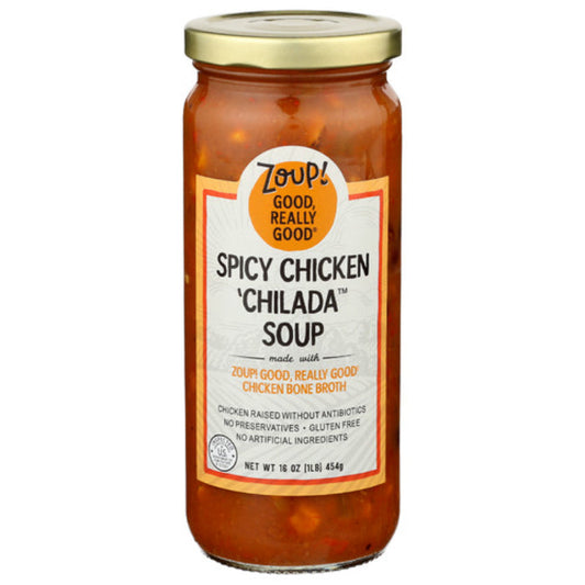 Zoup Good Really Soup Chicken Chilada Spic 16 Oz - Pack Of 6