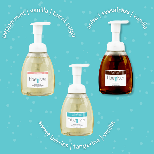 Holiday Foam Soap Trio Bundle