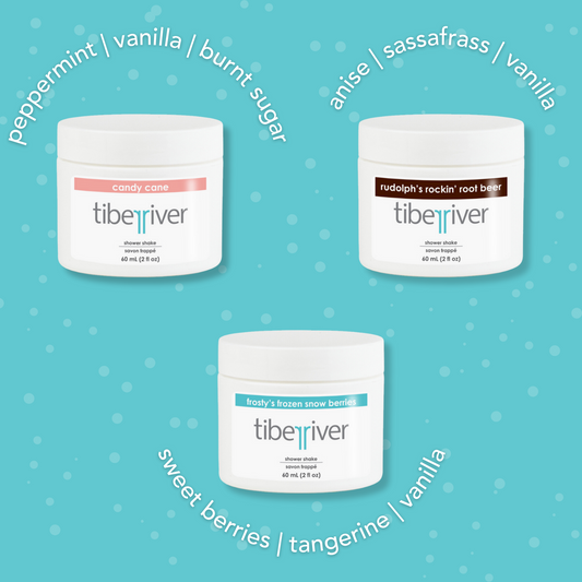 Holiday Mini Shower Shake Trio Bundle