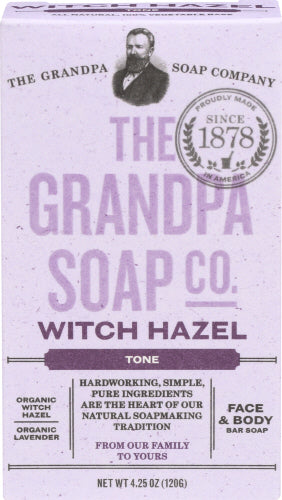 Grandpas - Soap Bar Witch Hazel, 4.25 Oz